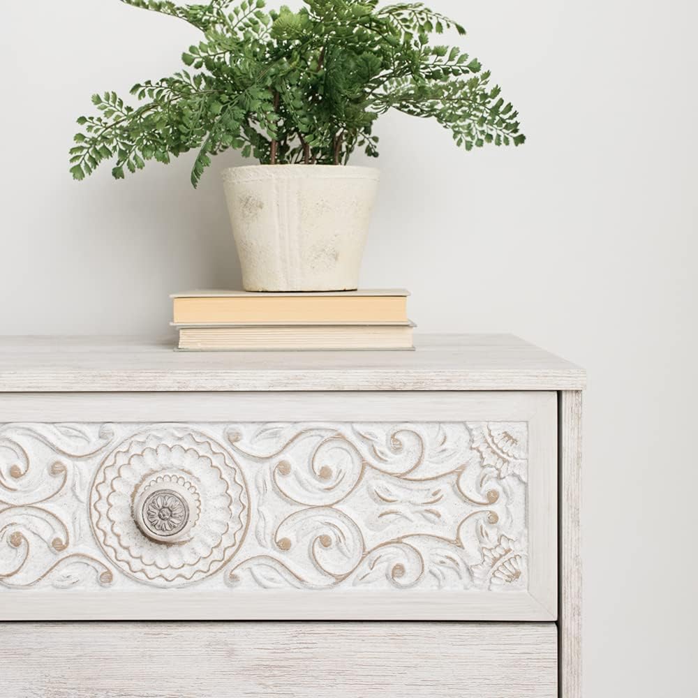 Transform Your Bedroom with the Elegant Paxberry Boho Dresser in Whitewash by Signature Design by Ashley